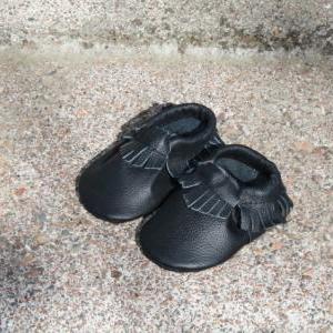 0 To 6 Month Leather Baby Moccasin, Baby..